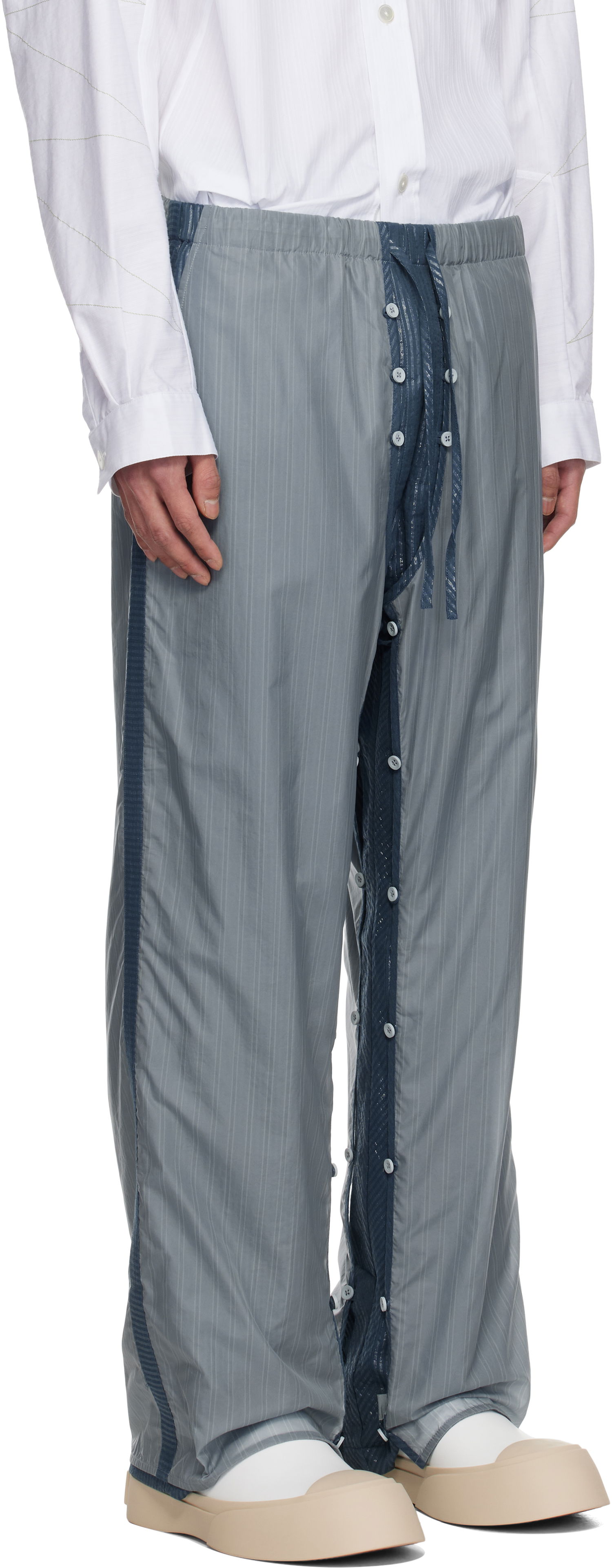 Bukser Craig Green Craig Green Layered Shell Trousers Blå | CGSS25CWOTR82, 1