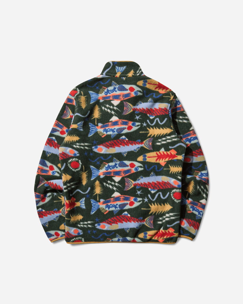 Sweater Patagonia Lightweight Synchilla Snap-T Fleece Pullover Grøn | 25551 SEOG