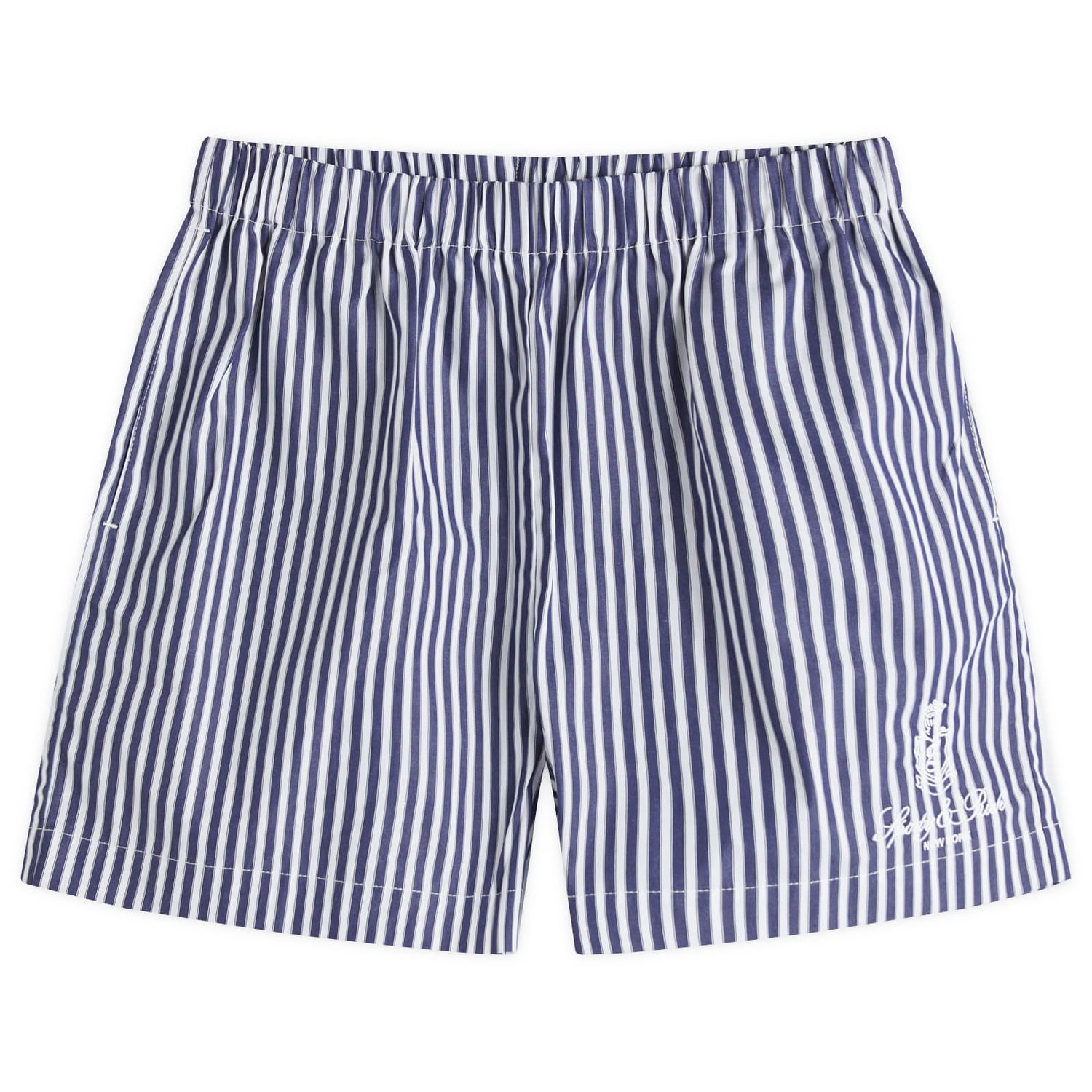 Badetøj Sporty & Rich Sporty & Rich Vendome Boxer Shorts, Size Large Blå | SH012511205ST41-NVY, 0