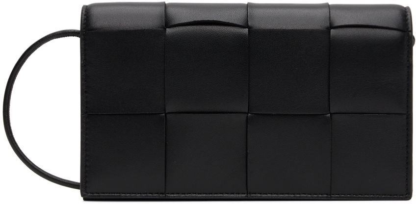 Håndtaske Bottega Veneta Wallet On Strap Bag Sort | 715579 VCQC4, 0