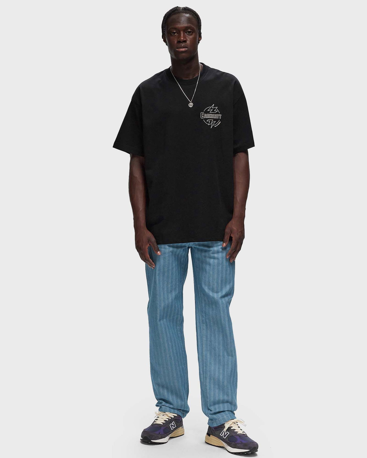 T-shirt Carhartt WIP S/S Blaze Tee Sort | I033639-K02.XX, 1