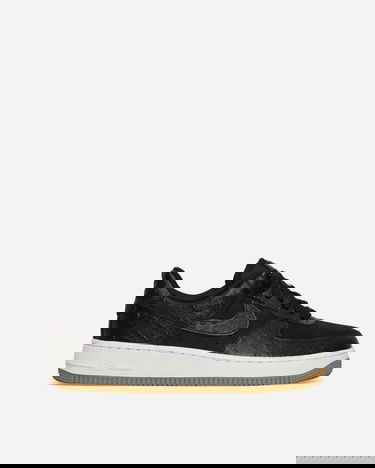 Sneakers og sko Nike Air Force 1 Low '07 "Black Ostrich" W Sort | DZ2708-002, 4