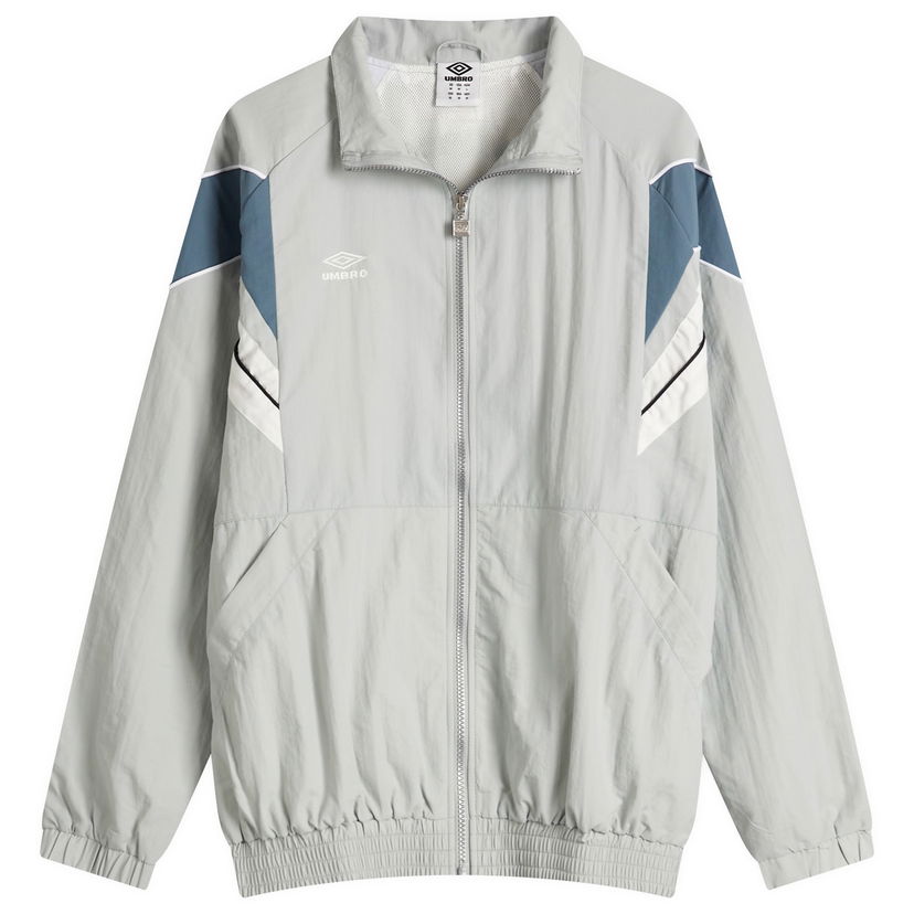 Vindjakke Umbro Umbro Relaxed Track Jacket, Size Large Grå | 66630U-MSH