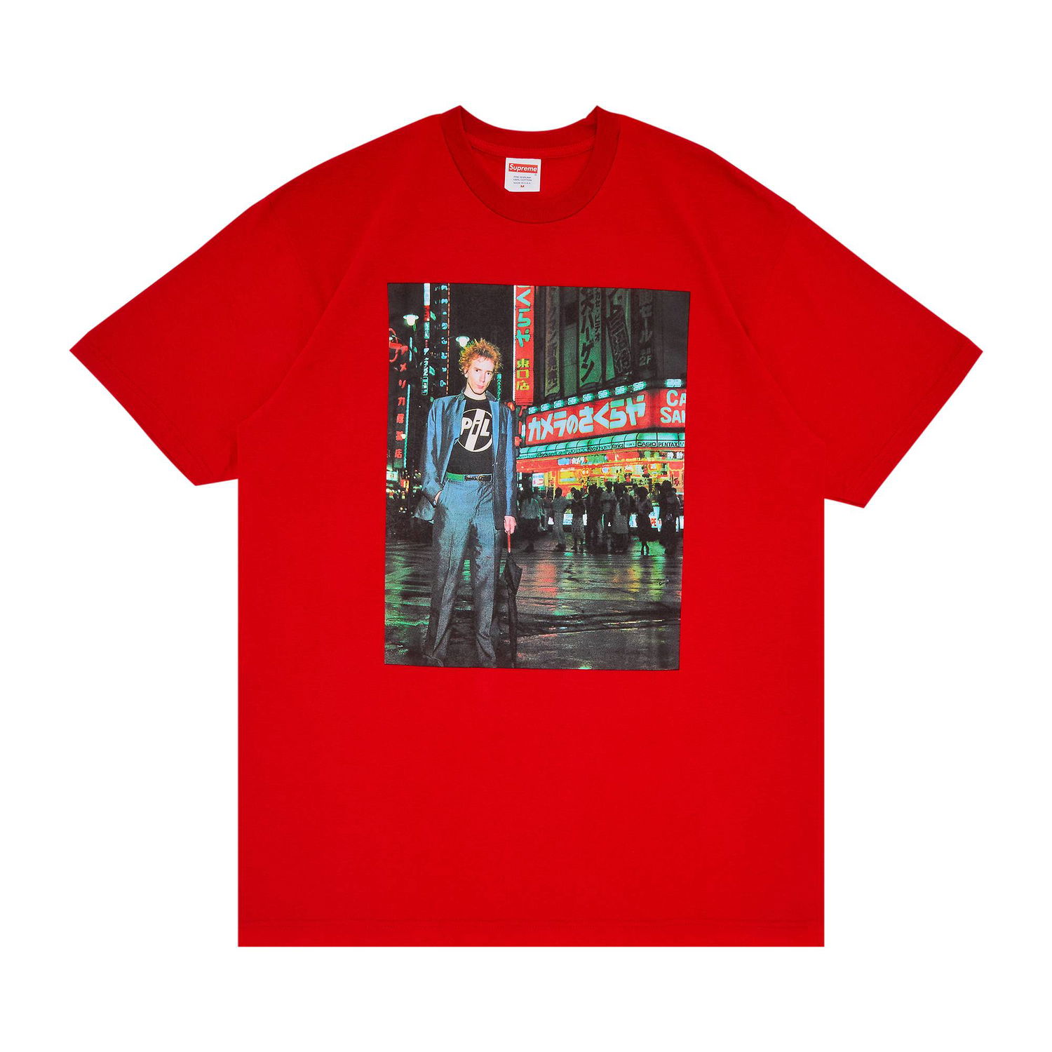 T-shirt Supreme PiL x Live In Tokyo Tee Rød | FW22T59 RED, 1