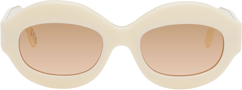 Solbriller Marni RETROSUPERFUTURE Edition Ik Kil Cenote Sunglasses by Marni Hvid | 01U
