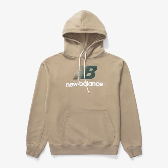 Sweatshirt New Balance Made In Usa Heritage Hoodie Beige | MT23547TCO, 0