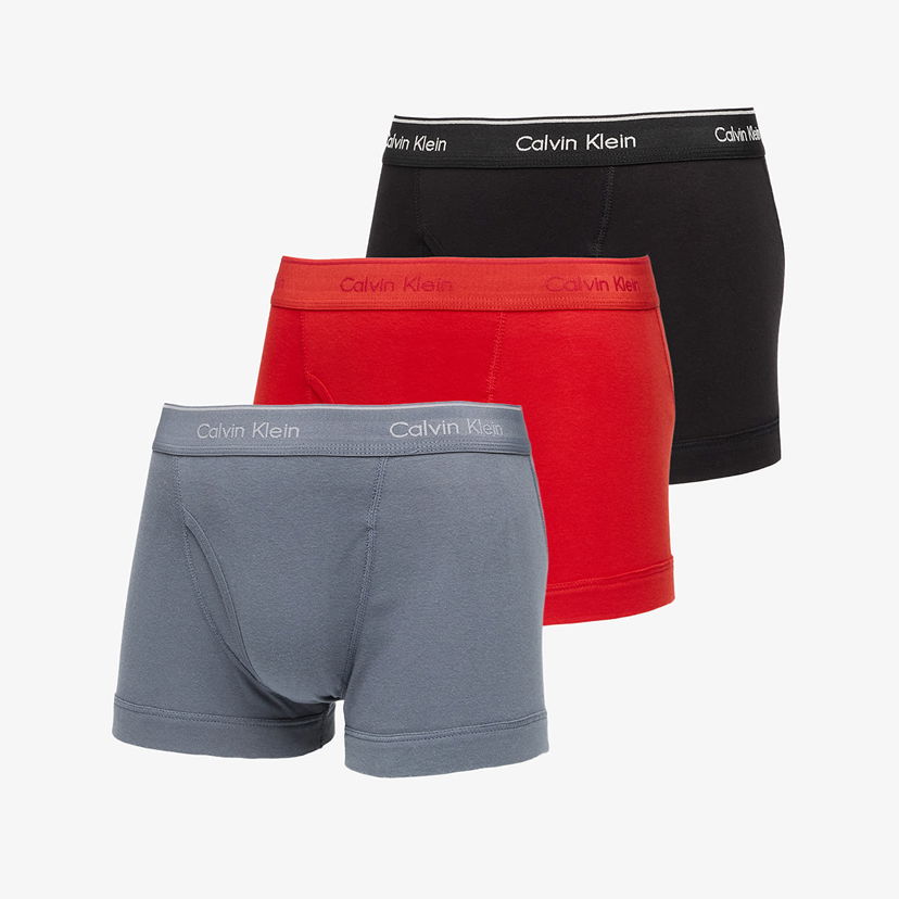 Boksere CALVIN KLEIN Calvin Klein Trunk 3-Pack Boxer Briefs Flerfarvet | 000NB4002A 058