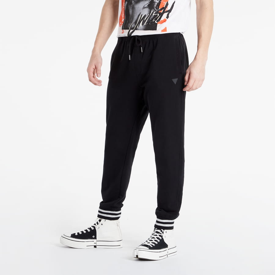 Joggingbukser GUESS Jeans Pantalone Uomo Sort | M2RB37K6ZS1, 0