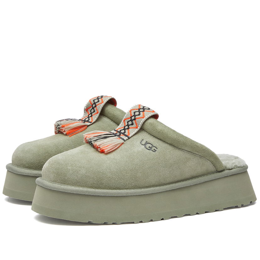 Sneakers og sko UGG Tazzle Platform Slippers Grøn | 1152677-SDC