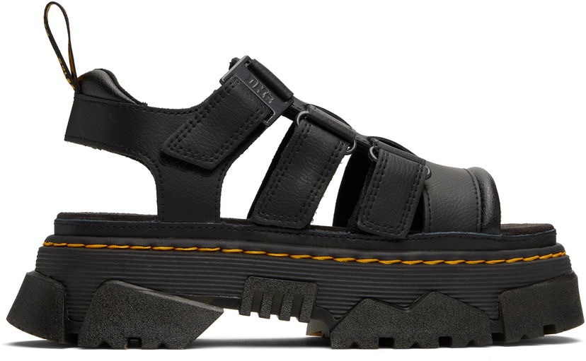 Tøj Dr. Martens Mattison 3 Strap Sandals Sort | 40891001