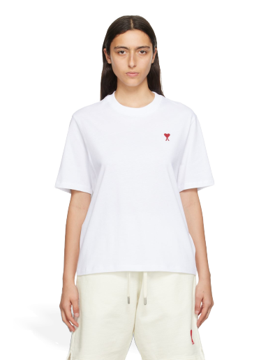 T-shirt AMI T-Shirt Hvid | BFUTS005.726
