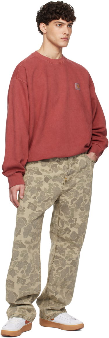 Jeans Carhartt WIP Duck Camo Landon Trousers Beige | I033755, 3