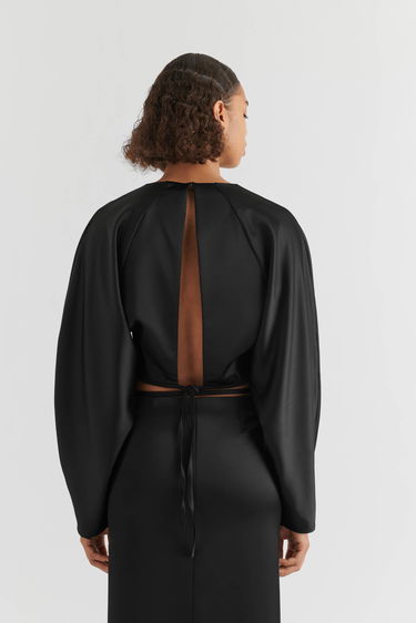 Polo skjorte AXEL ARIGATO Demi Open Back Top Sort | A2118001, 3