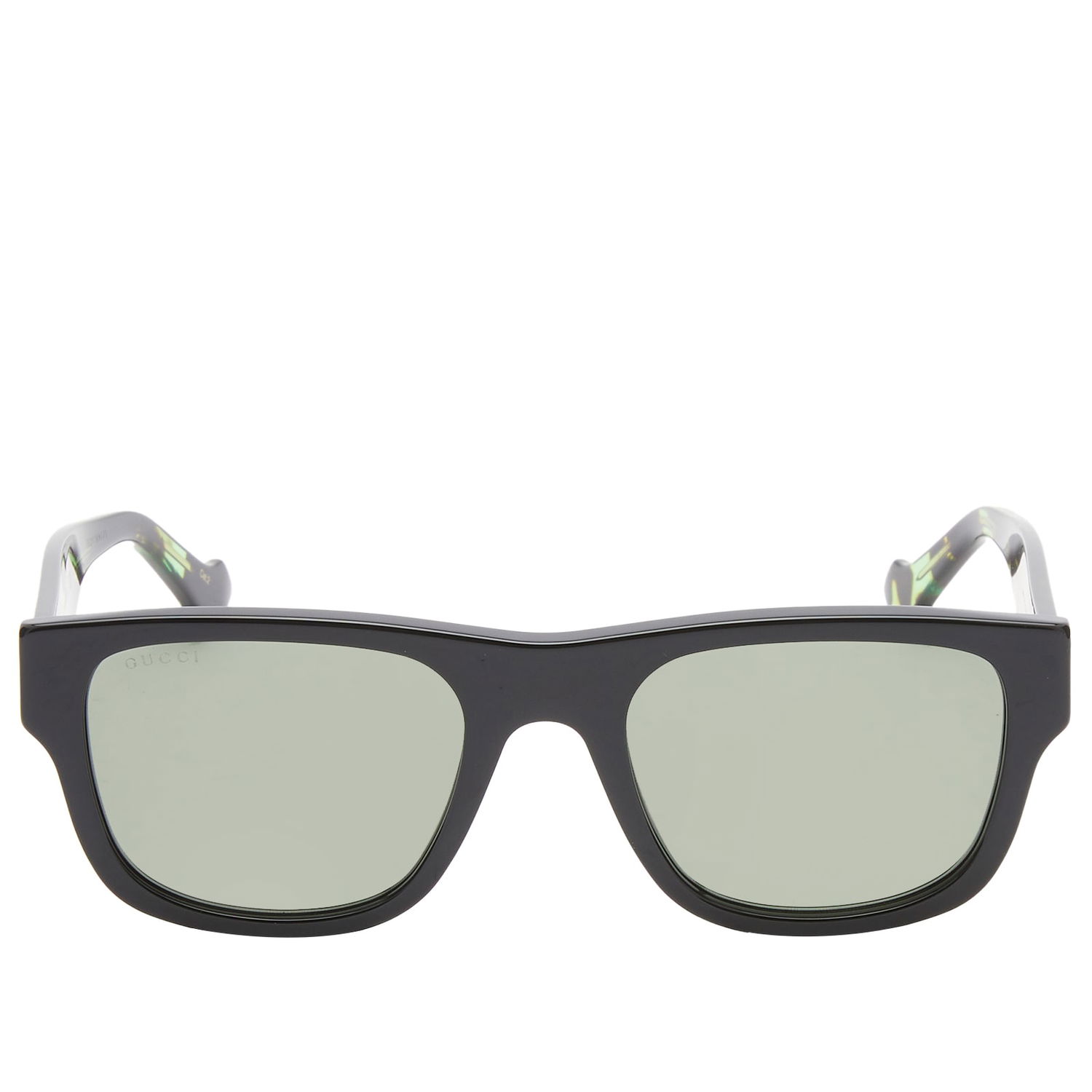 Solbriller Gucci Gucci Men's Eyewear GG1427S Sunglasses Black/Havana Grøn | 30014475005, 0