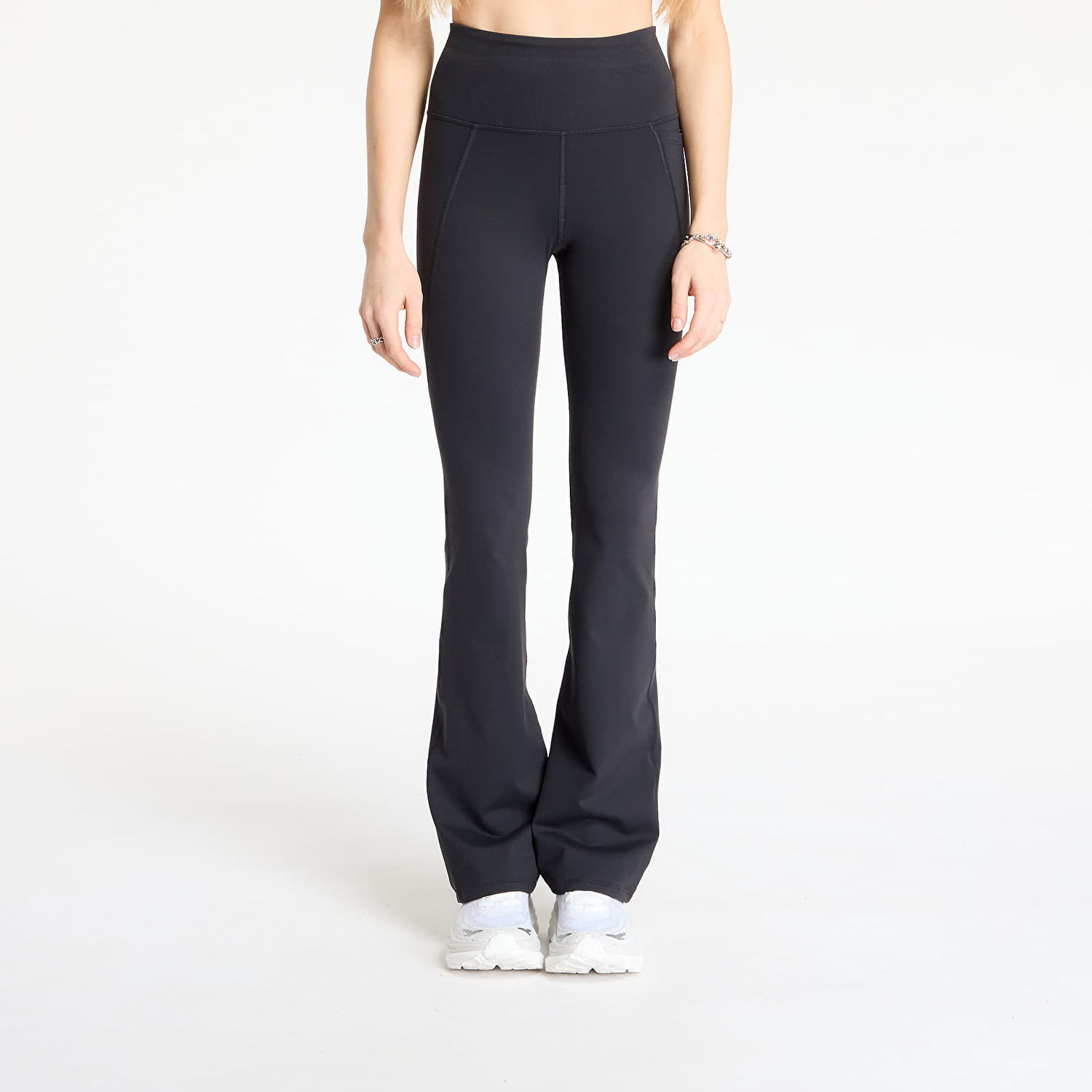 Leggings Reebok Reebok Lux High-Rise Mini-Flare Leggings Sort | 100221288, 0