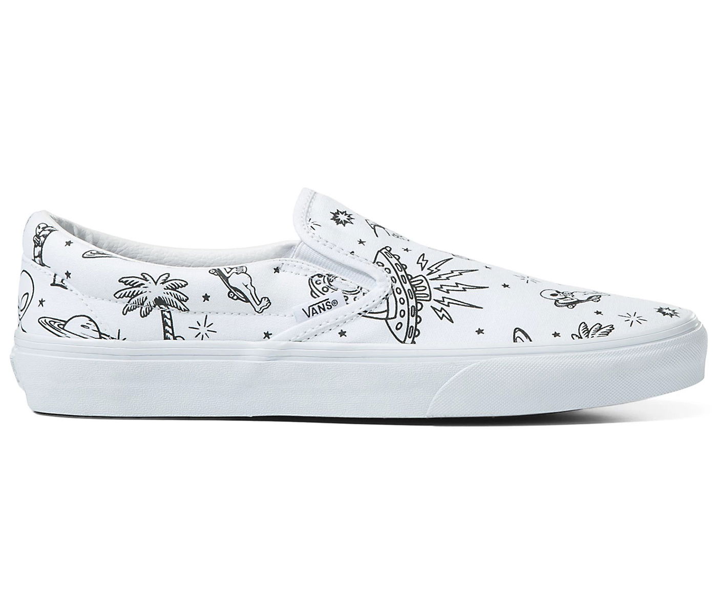 Sneakers og sko Vans Classic Slip-On UFO U-Paint Hvid | VN0A5JMHWHP, 0