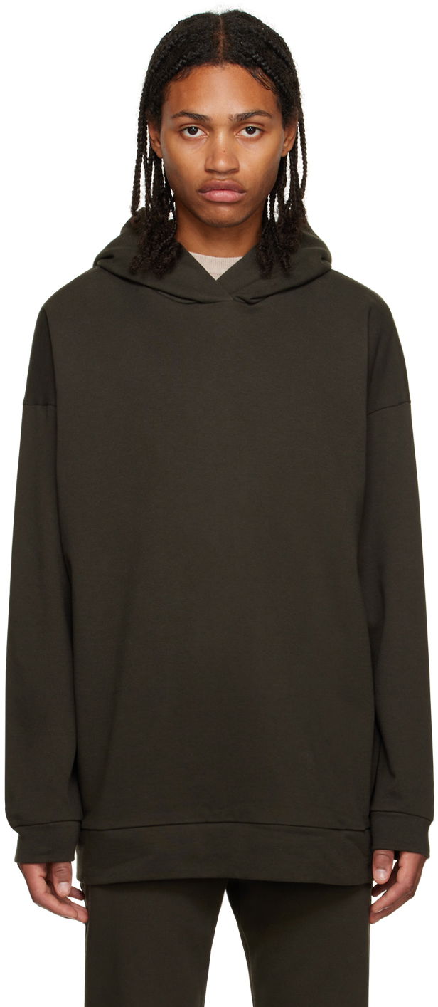Sweatshirt The Row Essoni Oversized Hoodie Brun | 386-K290
