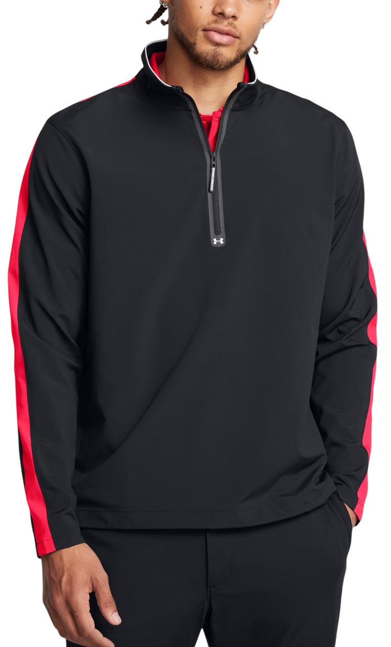 Sweatshirt Under Armour Storm Windstrike Half-Zip Pullover Sort | 1383149-001