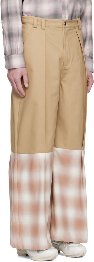 Bukser Collina Strada Collina Strada Cedar Wide Leg Trousers Beige | XX6045, 1