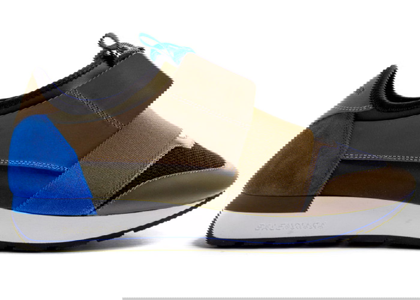 Sneakers og sko Balenciaga Race Runner "Brown Black Blue" Brun | 535391 W0YXS 3263, 0