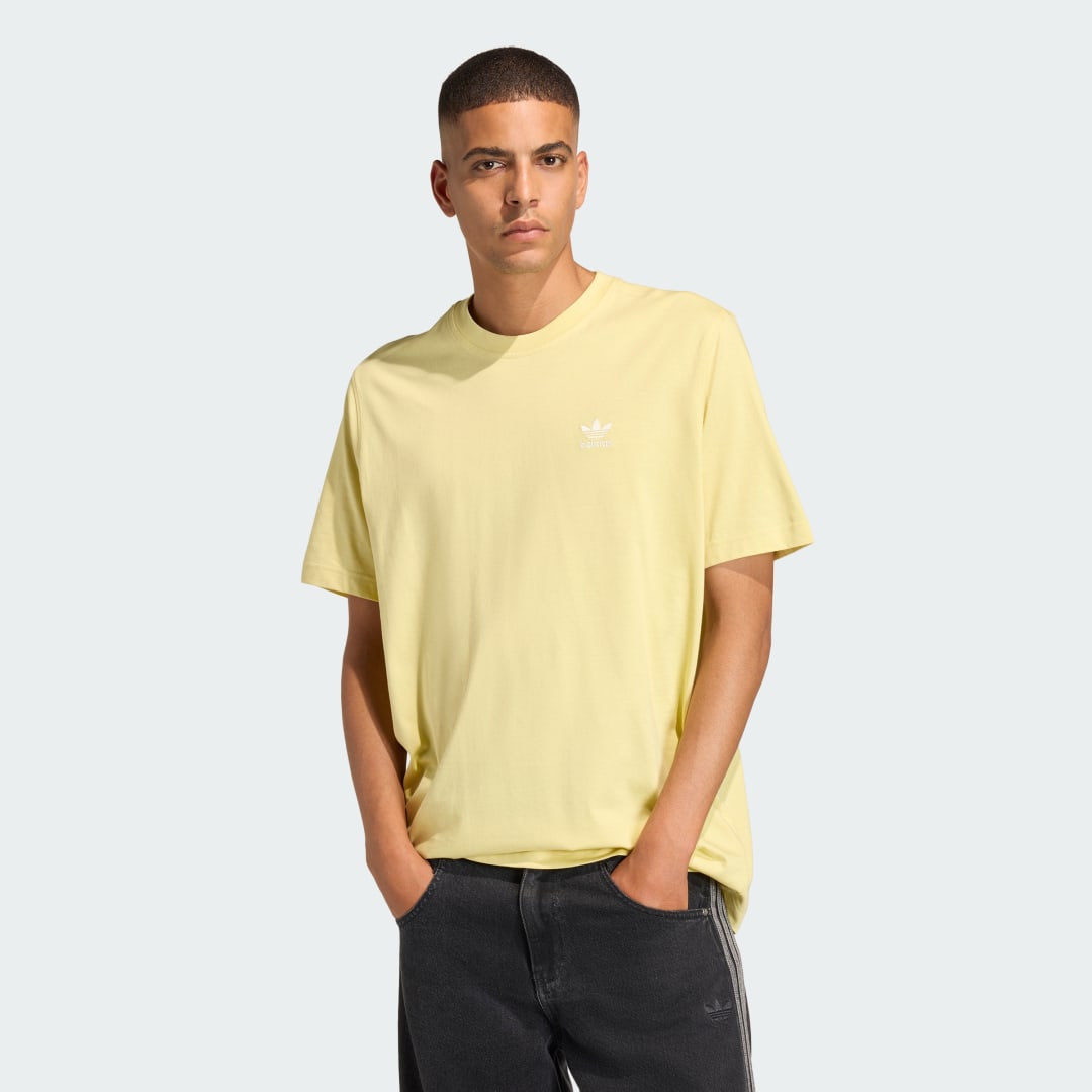 T-shirt adidas Performance Essential Loose Short Sleeves T-Shirt Gul | HY2076, 0