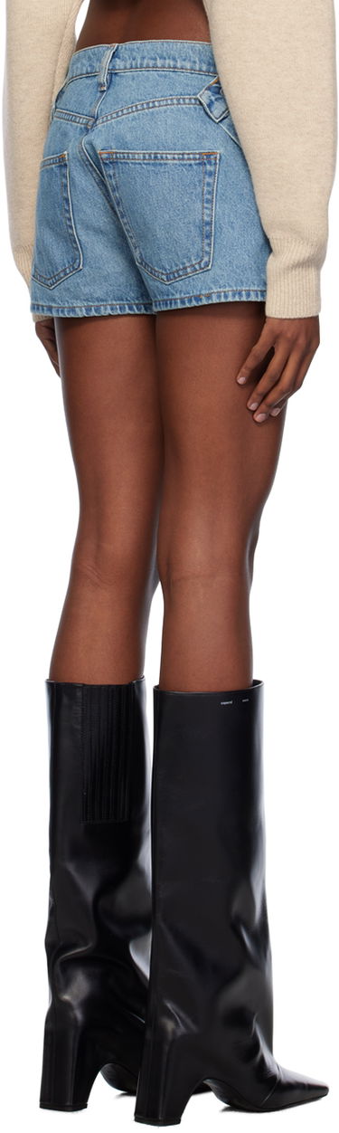 Shorts Coperni Coperni Open Hip Denim Shorts Blå | COPP71202, 2