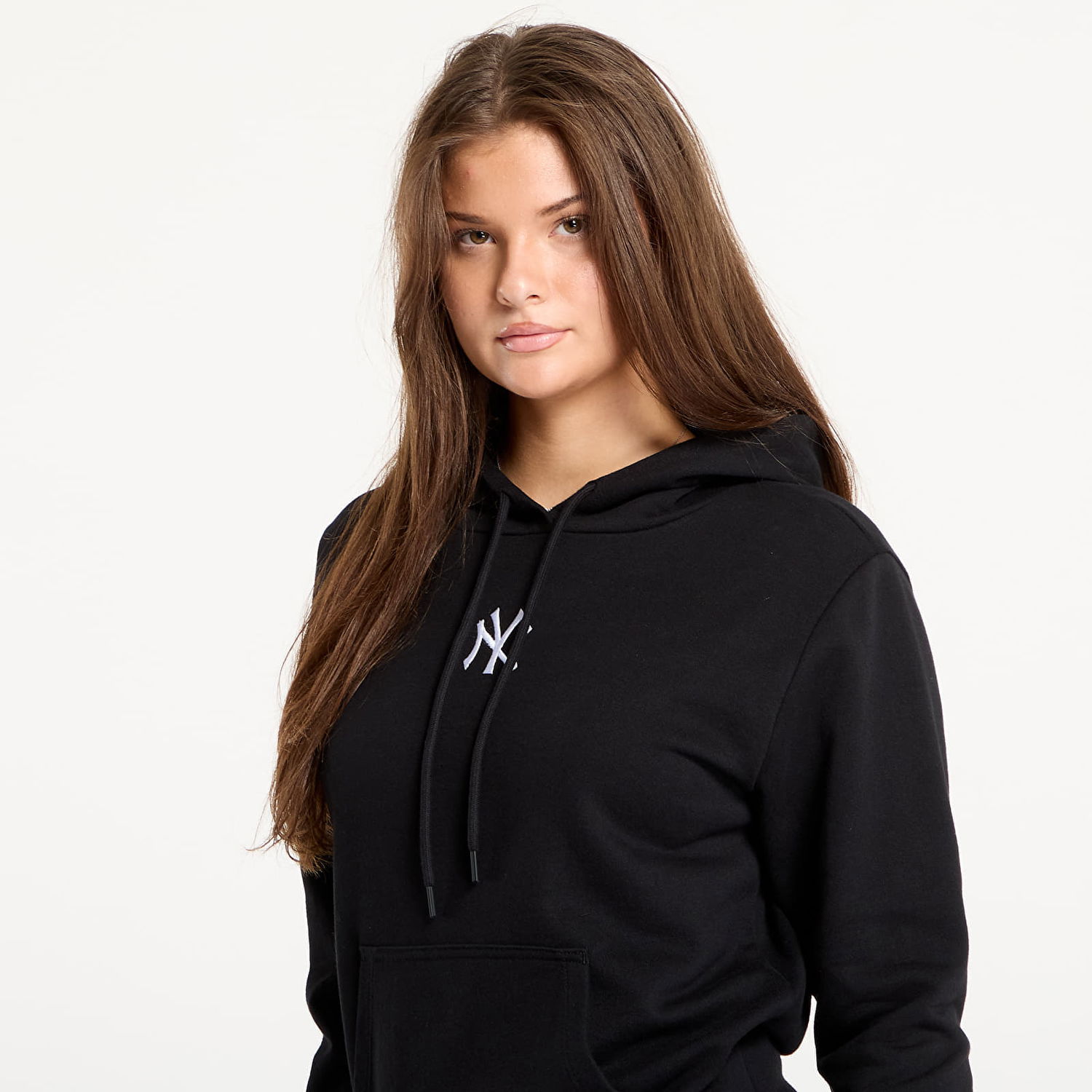 Sweatshirt New Era New Era MLB Midi Hoodie New York Yankees Sort | 60684415, 1