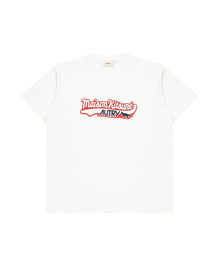 T-shirt Autry Autry Action Shoes x Maison Kitsuné Graphic T-Shirt Hvid | TSPXMK2W