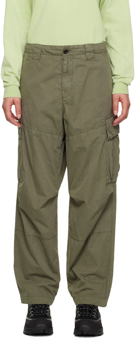 Bukser C.P. Company Patch Pocket Trousers Grøn | 13CMPA135A-006407G, 0