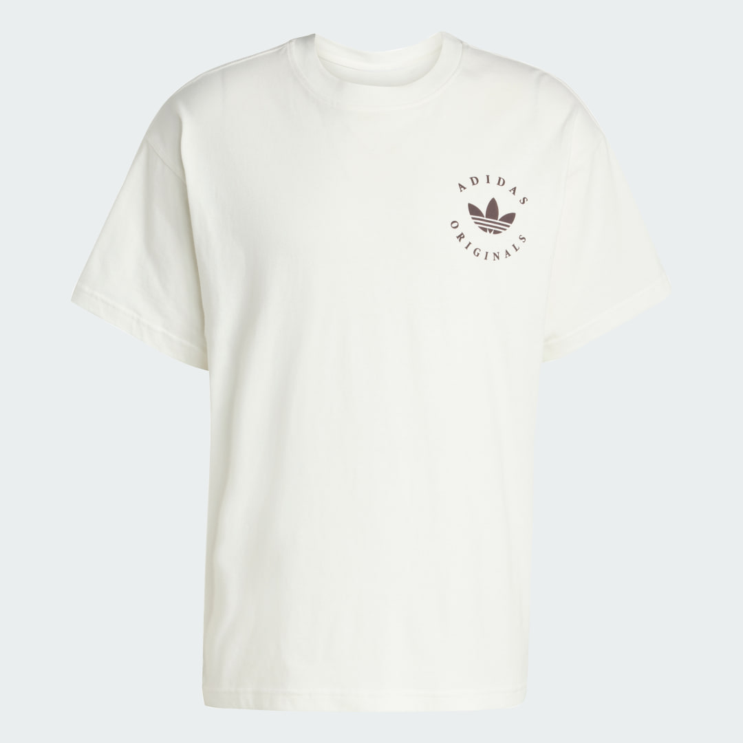 T-shirt adidas Performance adidas Trefoil GFX T-Shirt Hvid | KG9866, 0