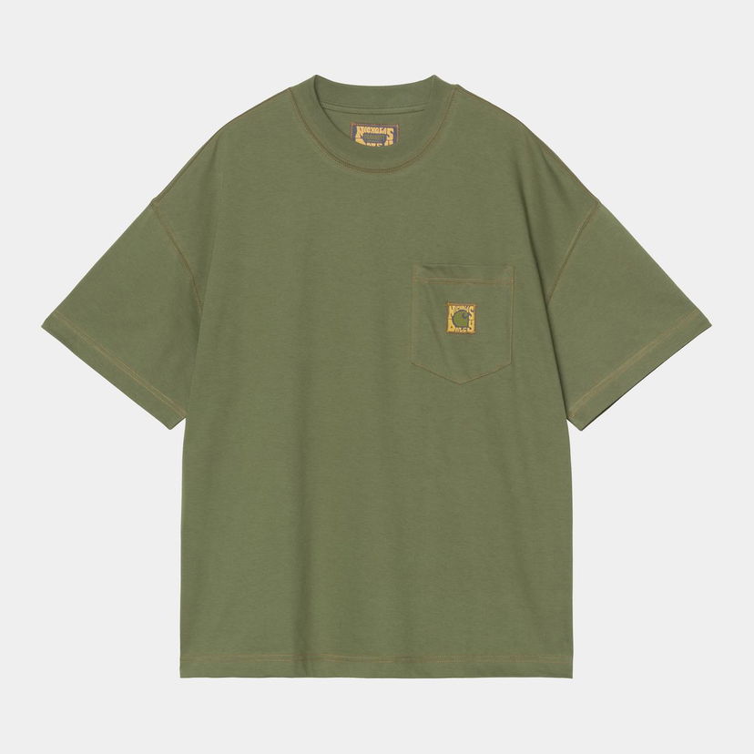 T-shirt Carhartt WIP Nicholas Daley Logo T-Shirt Grøn | I035275_9