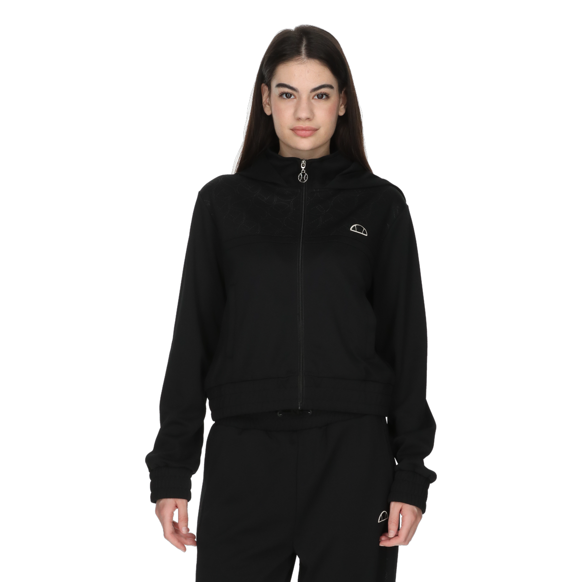 Sweatshirt Ellesse Full Zip Hoodie with Pattern Detail Sort | ELA253F660-01, 0