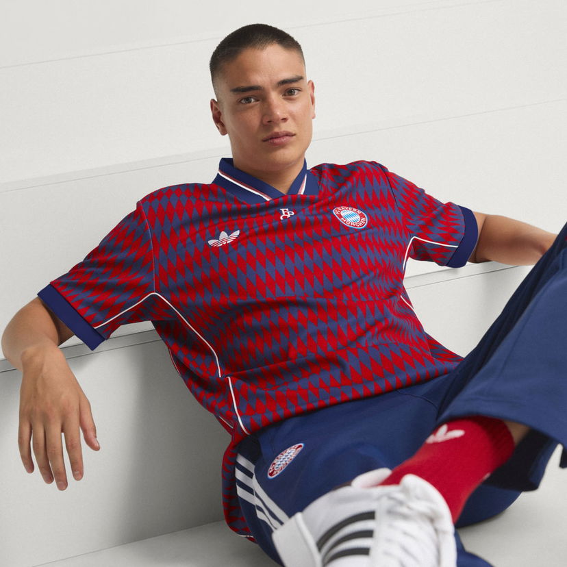 Jersey adidas Performance FC Bayern Munich LFSTLR Patterned Polo Jersey Flerfarvet | JM9421