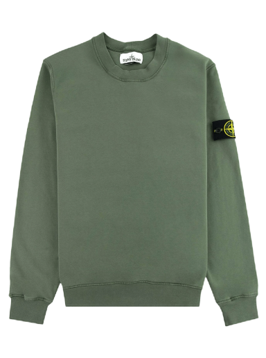 Sweatshirt Stone Island Crewneck Sweatshirt Grøn | 761563051 V0058