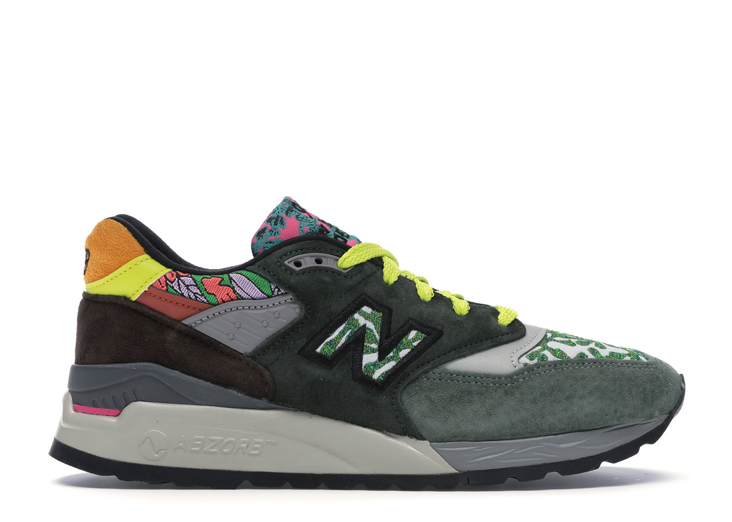 Sneakers og sko New Balance 998 Grøn | M998AWK, 0