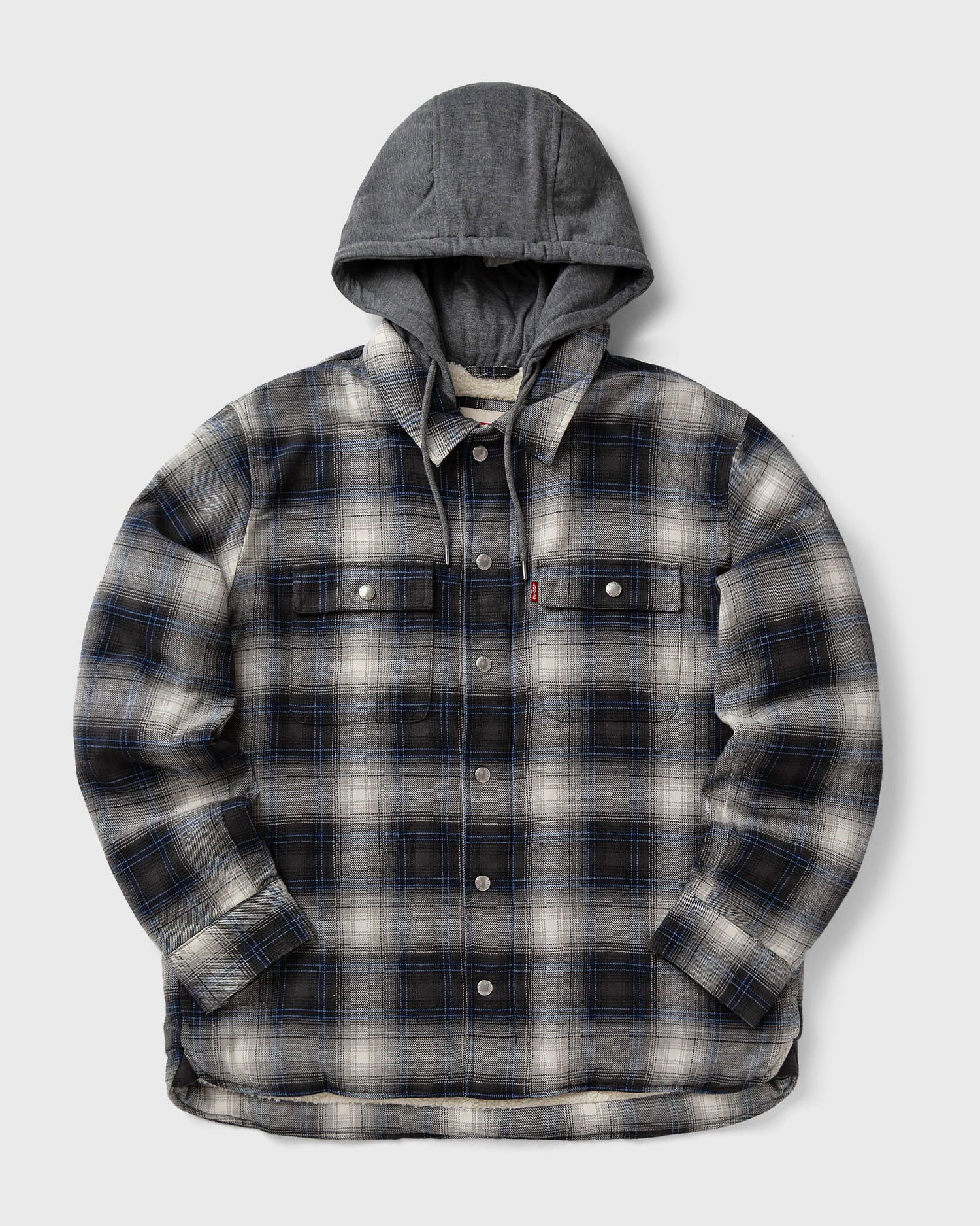 Skjorte Levi's Sherpa Lined Hooded Flannel Shirt Flerfarvet | 003AZ-0002, 1
