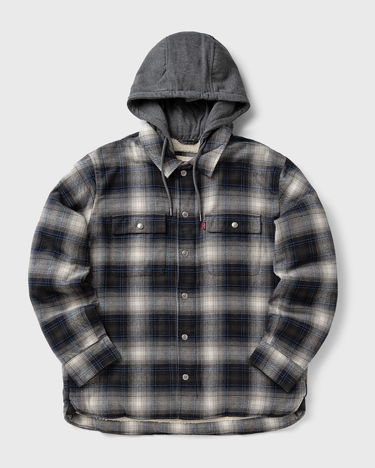 Skjorte Levi's Sherpa Lined Hooded Flannel Shirt Flerfarvet | 003AZ-0002, 1