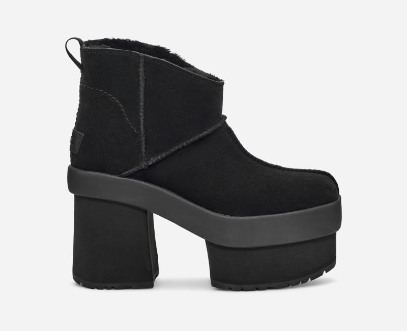 Sneakers og sko UGG New Heights Platform Mini Boot Sort | 1157910-BLK, 0