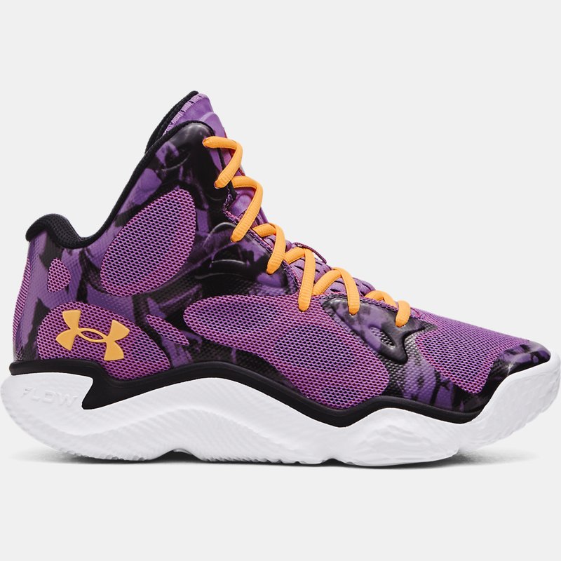 Basketball Under Armour Unisex Curry Spawn FloTro Basketballschuhe Provence Lilla | 3027372-500