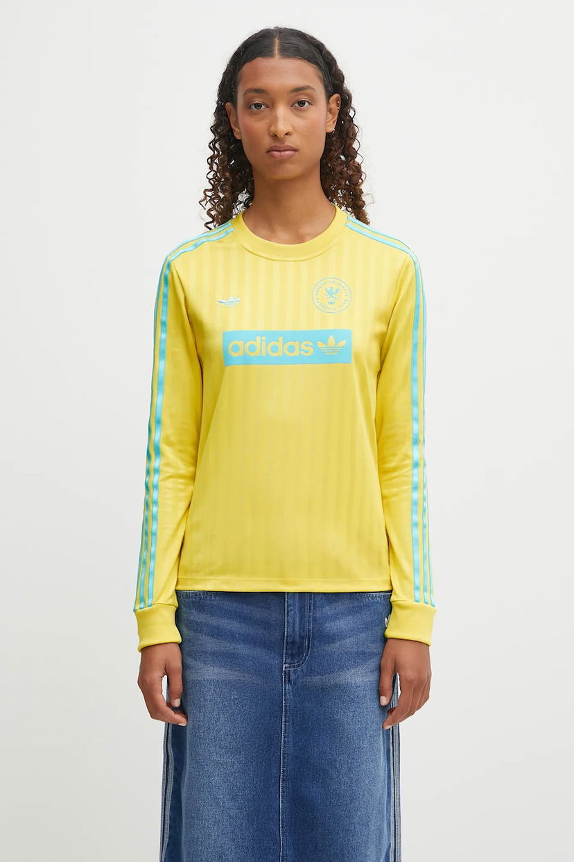 Jersey adidas Originals Originals Football Club Long-Sleeve Jersey Gul | JW2561