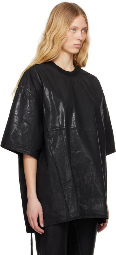 T-shirt Rick Owens Rick Owens DRKSHDW Hollywood Tommy T-Shirt Gul | DS01E3203 PF, 4