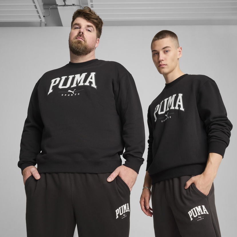 Sweatshirt Puma SQUAD Men's Crewneck Sweatshirt Sort | 681794_01