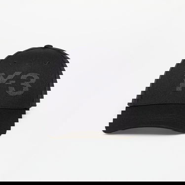Kasket Y-3 Logo Cap Black/ Black Sort | IY0104, 0