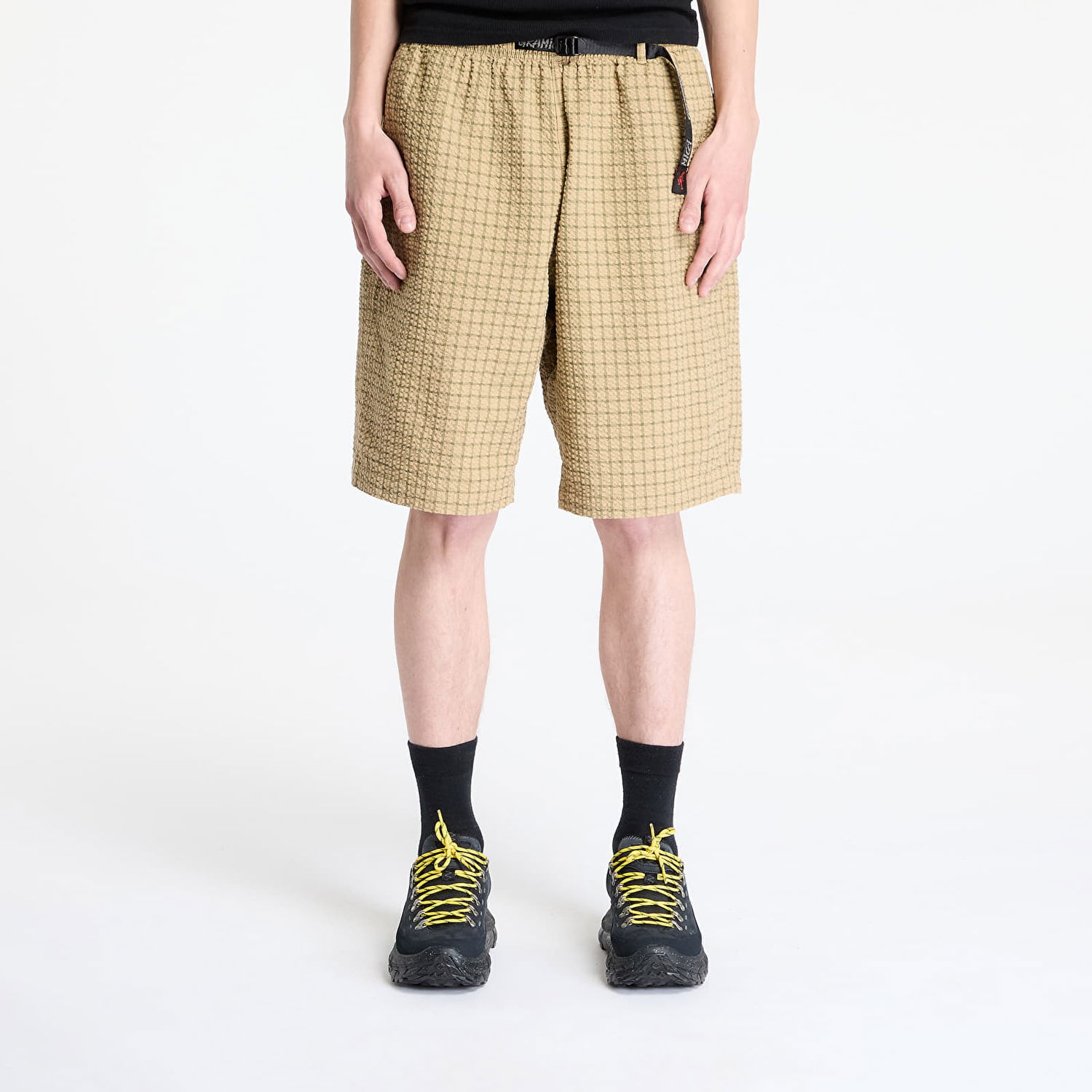 Shorts GRAMICCI Gramicci O.G. Seersucker Shorts Beige | G5SM-P047 GRAVEL, 0