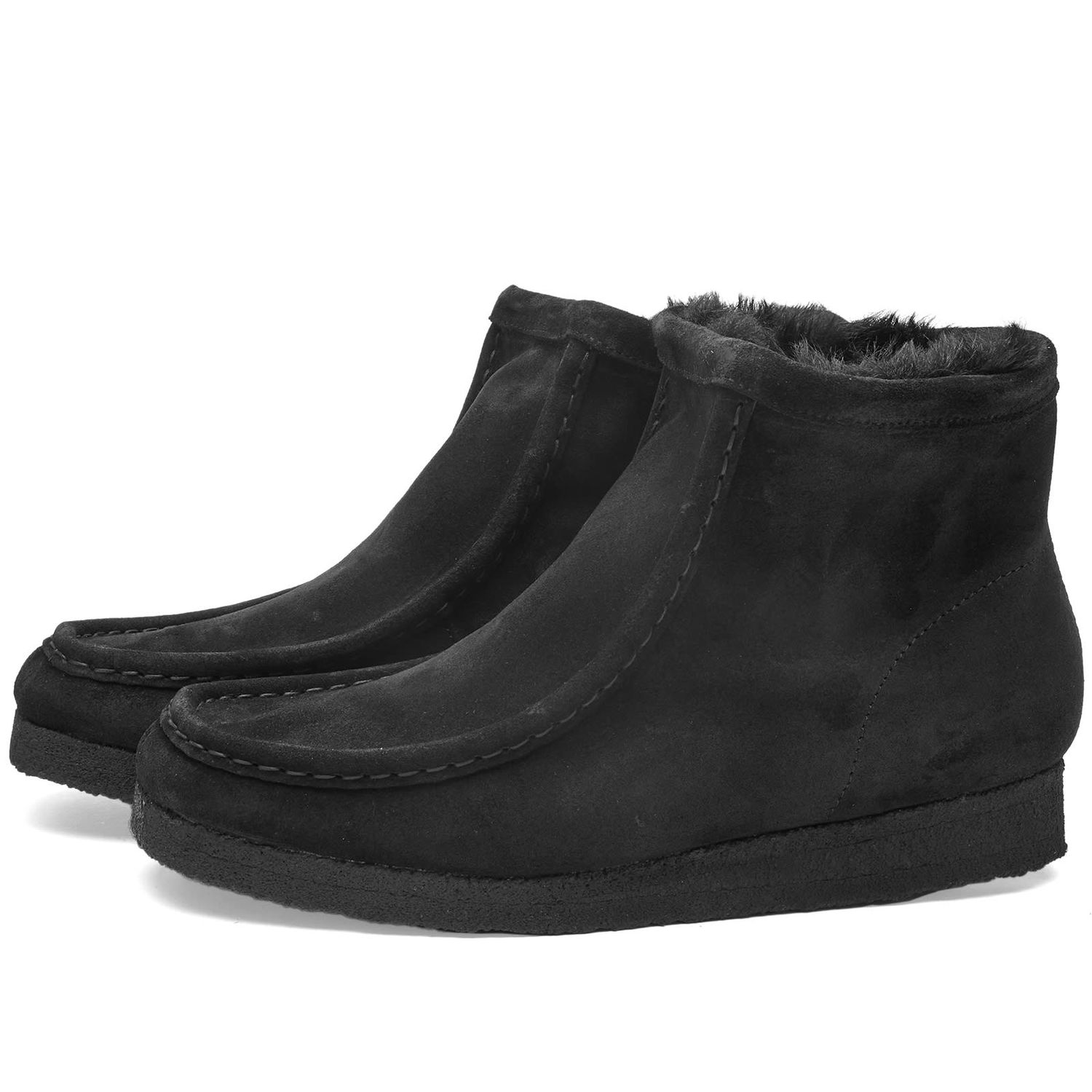 Sneakers og sko Clarks Wallabee Hi Boots Sort | 26169534, 0
