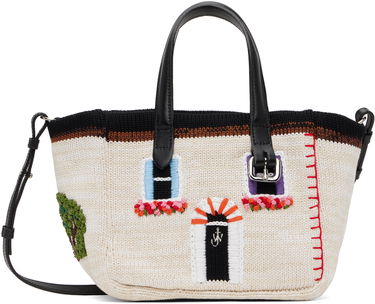 Mulepose JW Anderson JW Anderson Mini Belt House Tote Bag Beige | HB0714-YN0426, 0