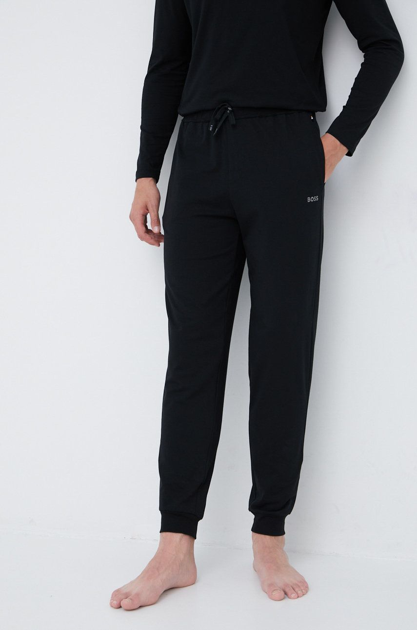 Joggingbukser BOSS Strech Cotton Pant Sort | 50469538, 0
