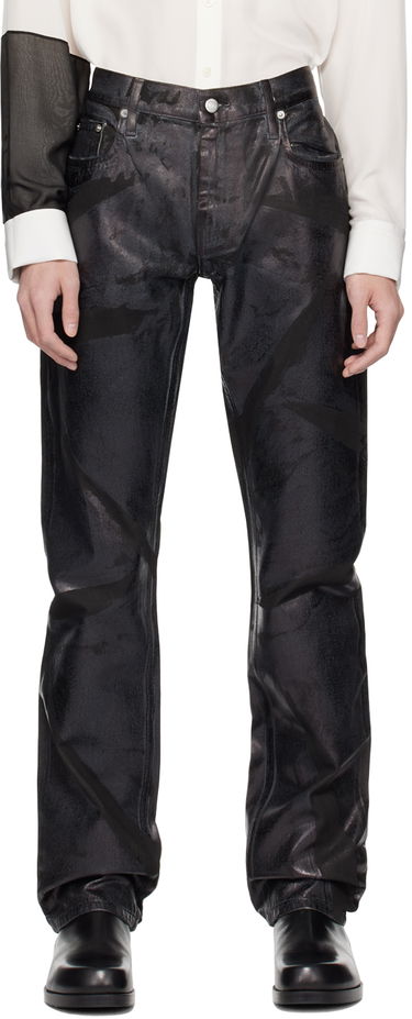 Jeans Helmut Lang Helmut Lang Foiled Jeans Sort | O01DM206, 0