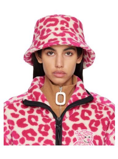 Hat Moncler x Genius 1 x JW Anderson Teddy Bucket Hat Lyserød | I109E3B00001M2684