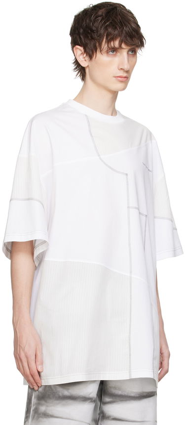 T-shirt Feng Chen Wang Feng Chen Wang Paneled T-Shirt Hvid | FMS17TS05, 1